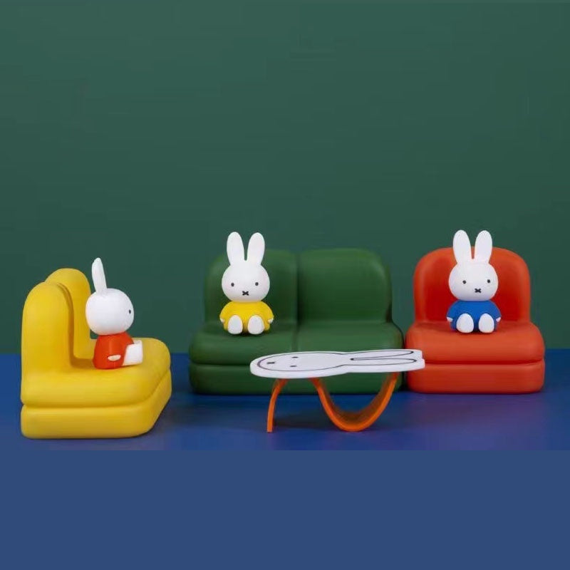 Miffy Sofa Series Phone Stand Blind Box Figure