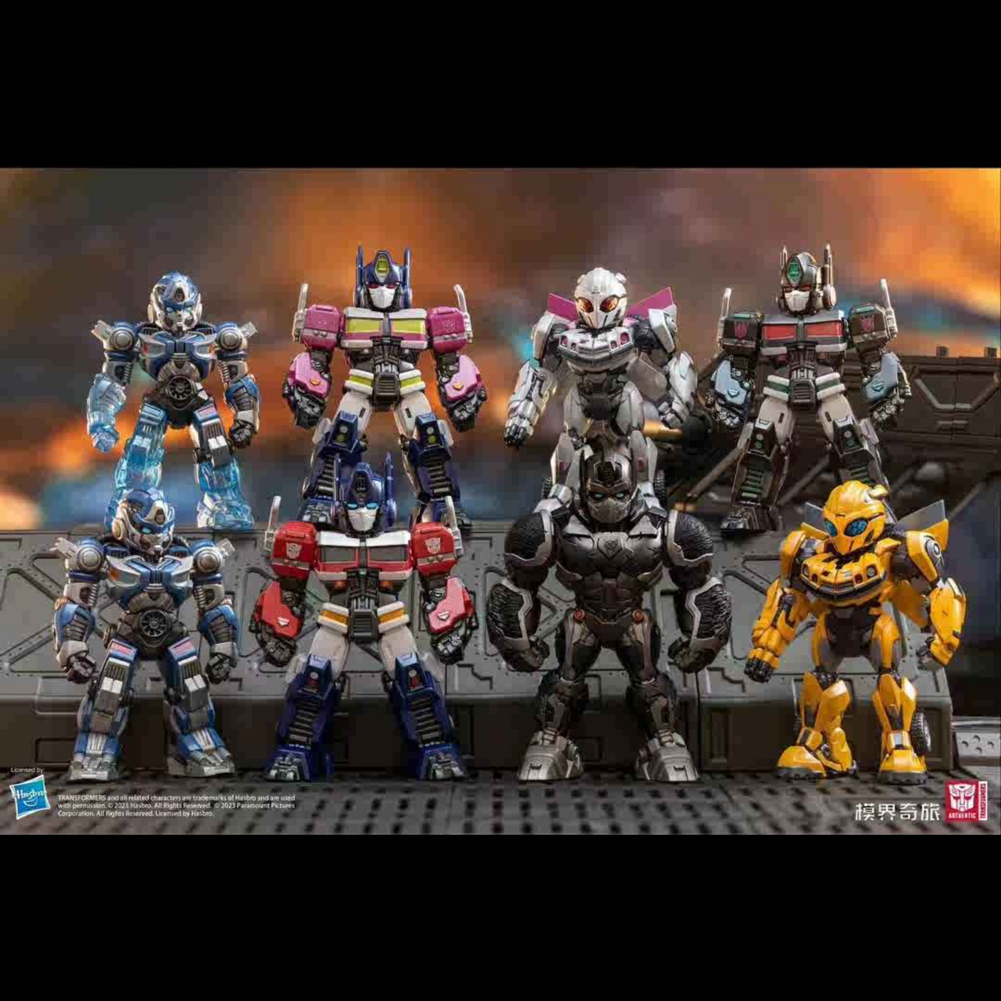 Transformers: Rise of the Beasts Series Blind Box - Whole Set of 8