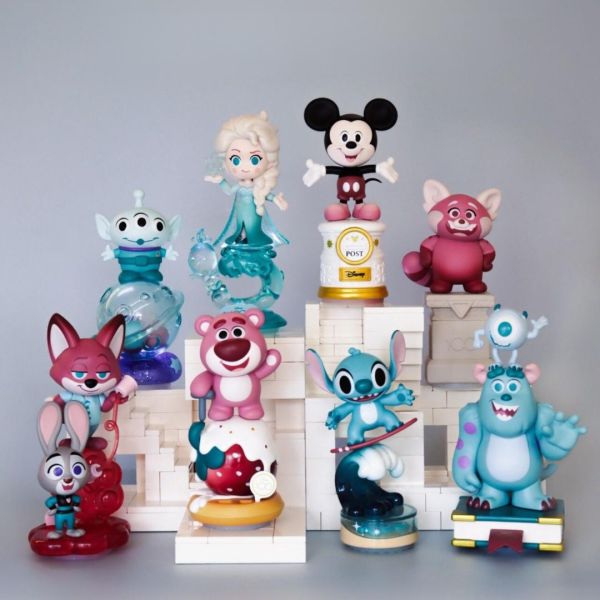 Top Toy X Disney's 100th Anniversary Series - Whole Set of 8