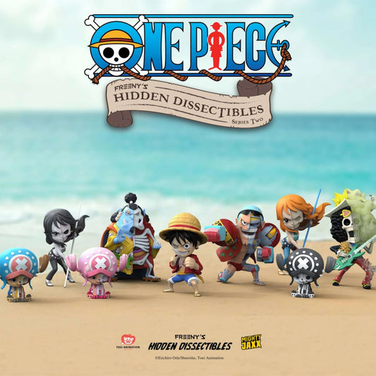 Mighty Jaxx Freeny's Dissectibles: One Piece #2 Blind Box Random Style - Whole Set of 12