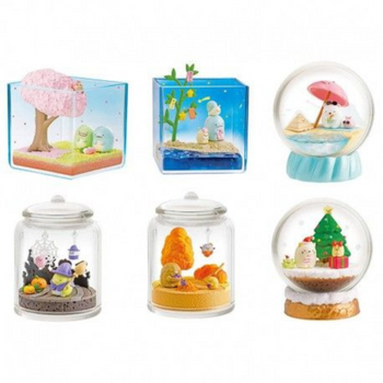 Re-Ment: Sumikko Gurashi Four Seasons Series Blind Box - Whole Set of 6