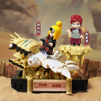 Keeppley X Naruto Gaara Vs Deidara Building Blocks Set