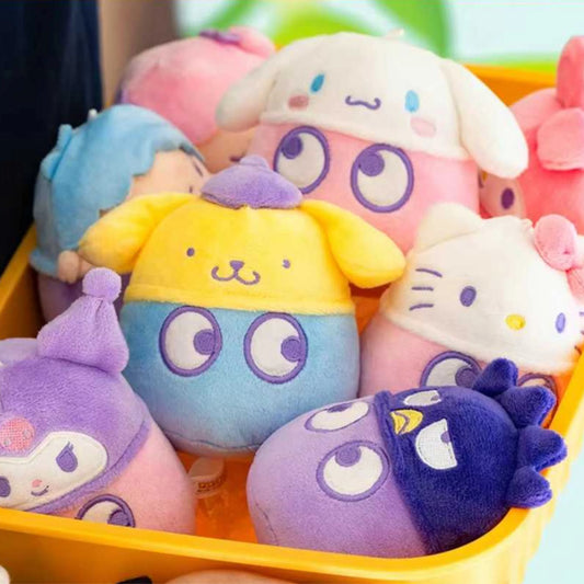 Sanrio Pac Man Plush Series Blind Box Random Styles - Whole Set of 8