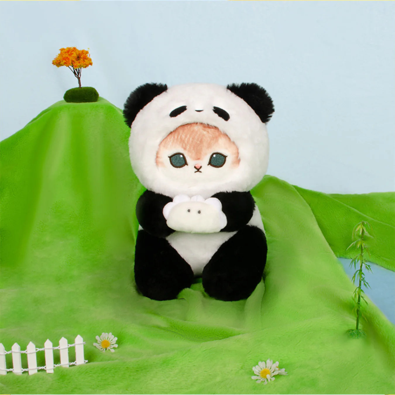 Mofusand: Panda Food Series Plushies (23cm/9in_4Styles)