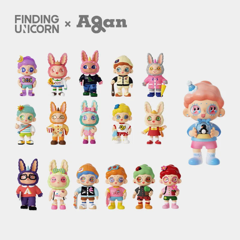 F.UN Agan Touchable City Series Blind Box- Whole Set of 12