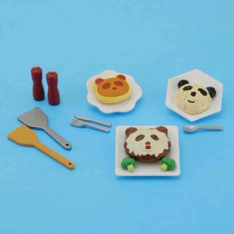 Kenelephant Panda Spoon and Frying Panda Figure Collection- Whole Set of 4