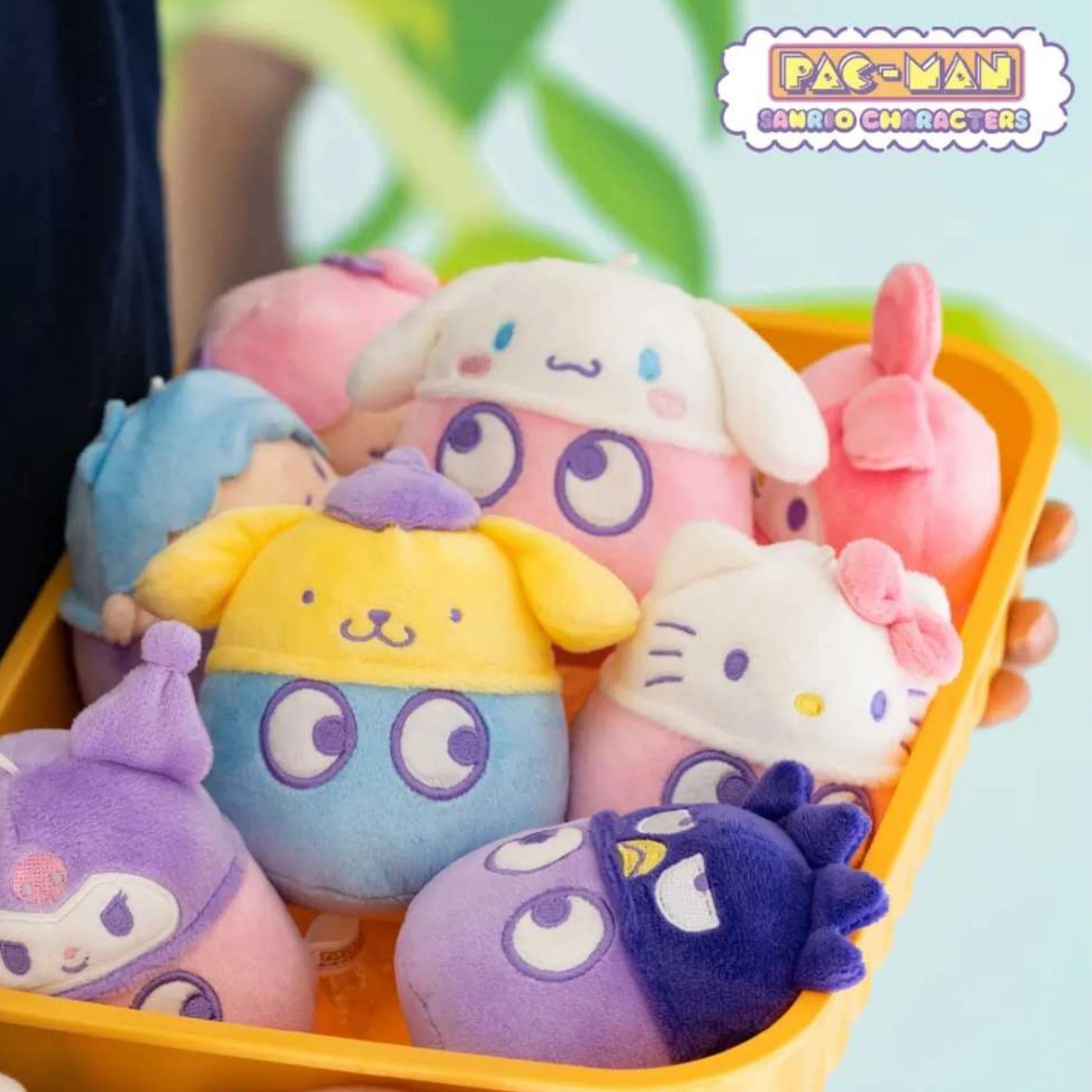 Sanrio Pac Man Plush Series Blind Box Random Styles - Whole Set of 8