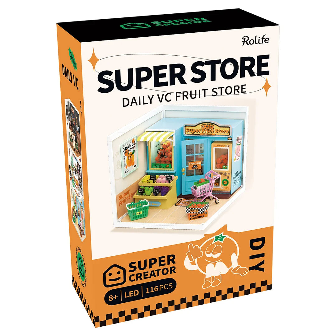 Rolife: Super Store Series Super VC Fruit Store DIY Kit