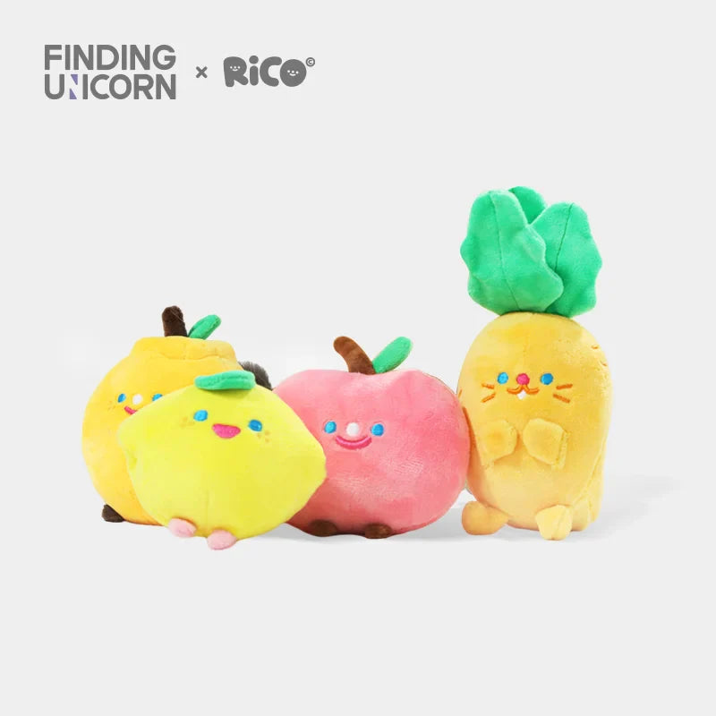 Finding Unicorn RiCO Pet Fruit Series Toy Blind Box - Whole Set of 6