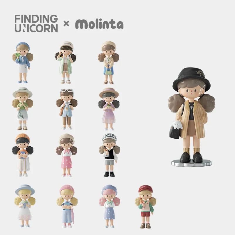 Finding Unicorn Molinta Spring City Wandering Series Blind Box- Whole Set of 10