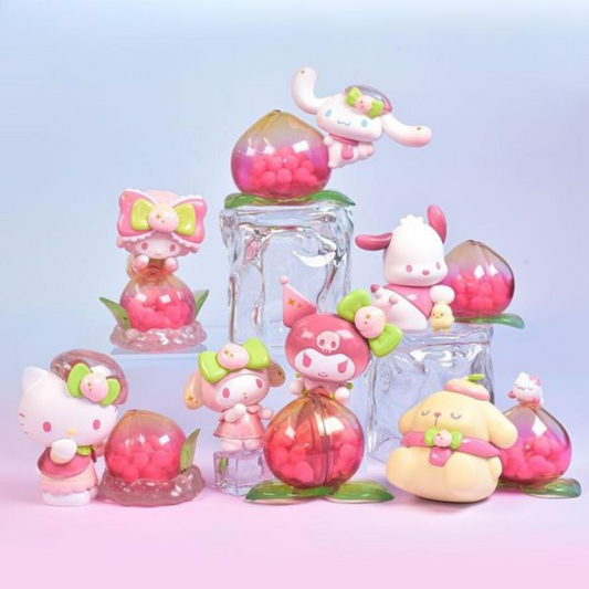 [New] Top Toy Sanrio Characters: Vitality Peach Paradise Series Blind Box - Whole Set 6