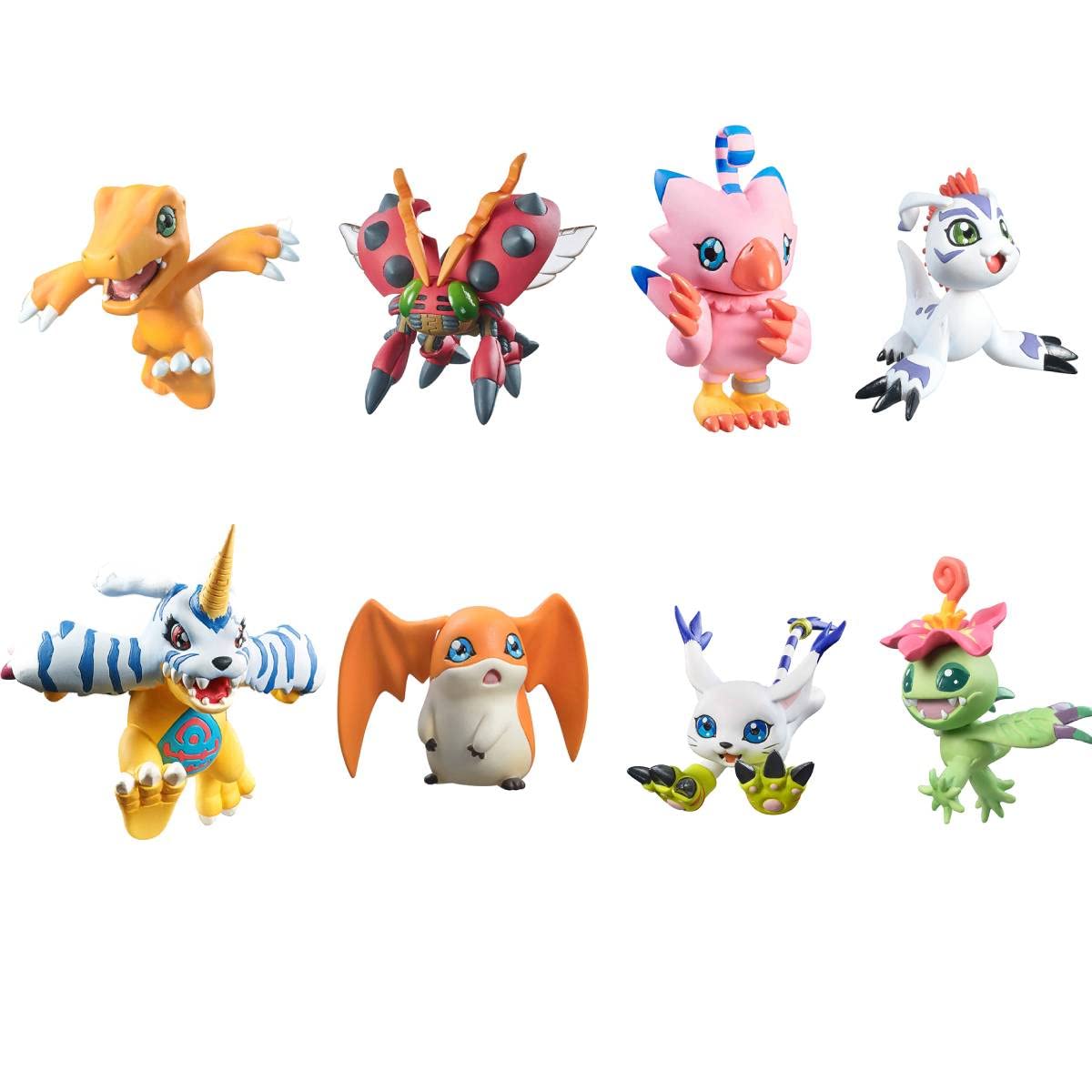 Bandai Namco: Digimon Adventure Megahouse Doll Blind Box Whole set of 8