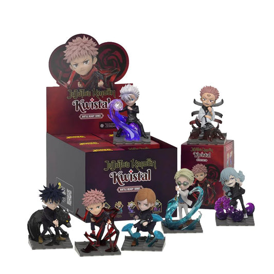 Mighty Jaxx KWISTAL: JUJUTSU KAISEN Battle Ready Series Blind Box-Whole set 6