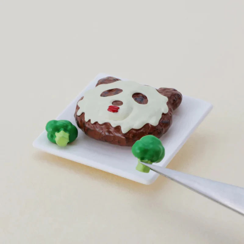 Kenelephant Panda Spoon and Frying Panda Figure Collection- Whole Set of 4