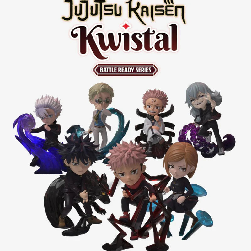 Mighty Jaxx KWISTAL: JUJUTSU KAISEN Battle Ready Series Blind Box-Whole set 6