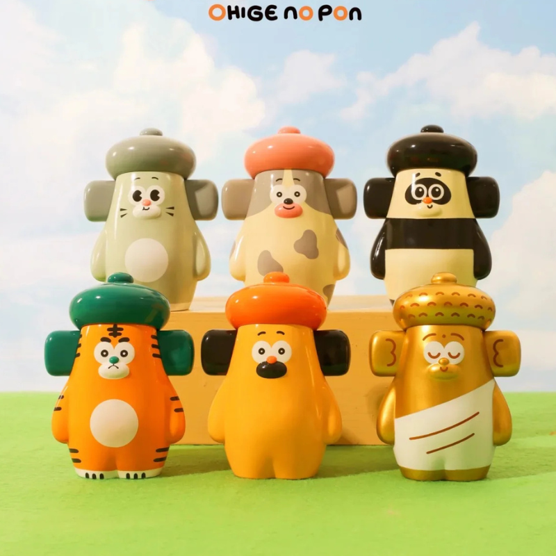 【NEW】Toptoy Ohige Nopon Another Me Blind Box Series Whole set of 6