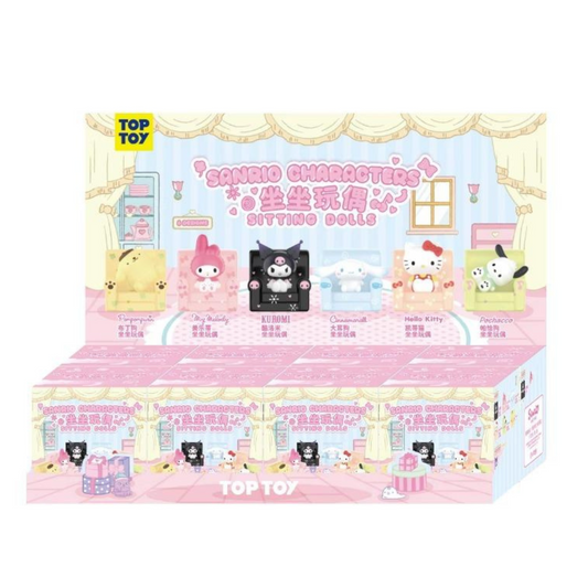 Top Toy Sanrio Characters Sitting Dolls Series Blind Box