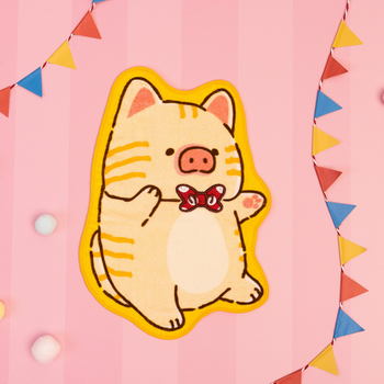 ToyZero+ Lulu The Pig Celebration: Kitty Towel