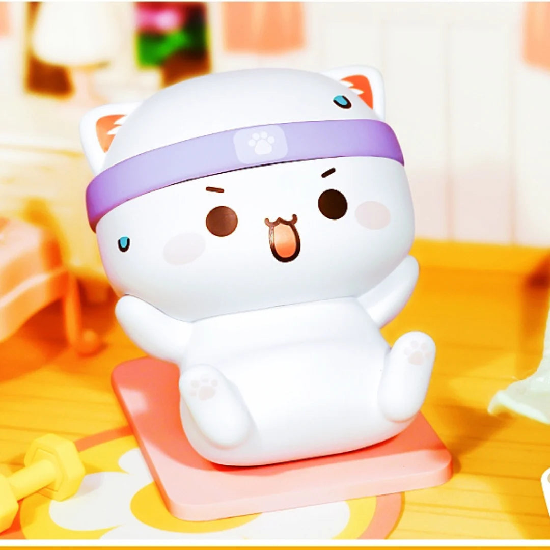 Top Toy: Mitao Cat Love is like a peach 4th Series Blind Box-Whole set 8