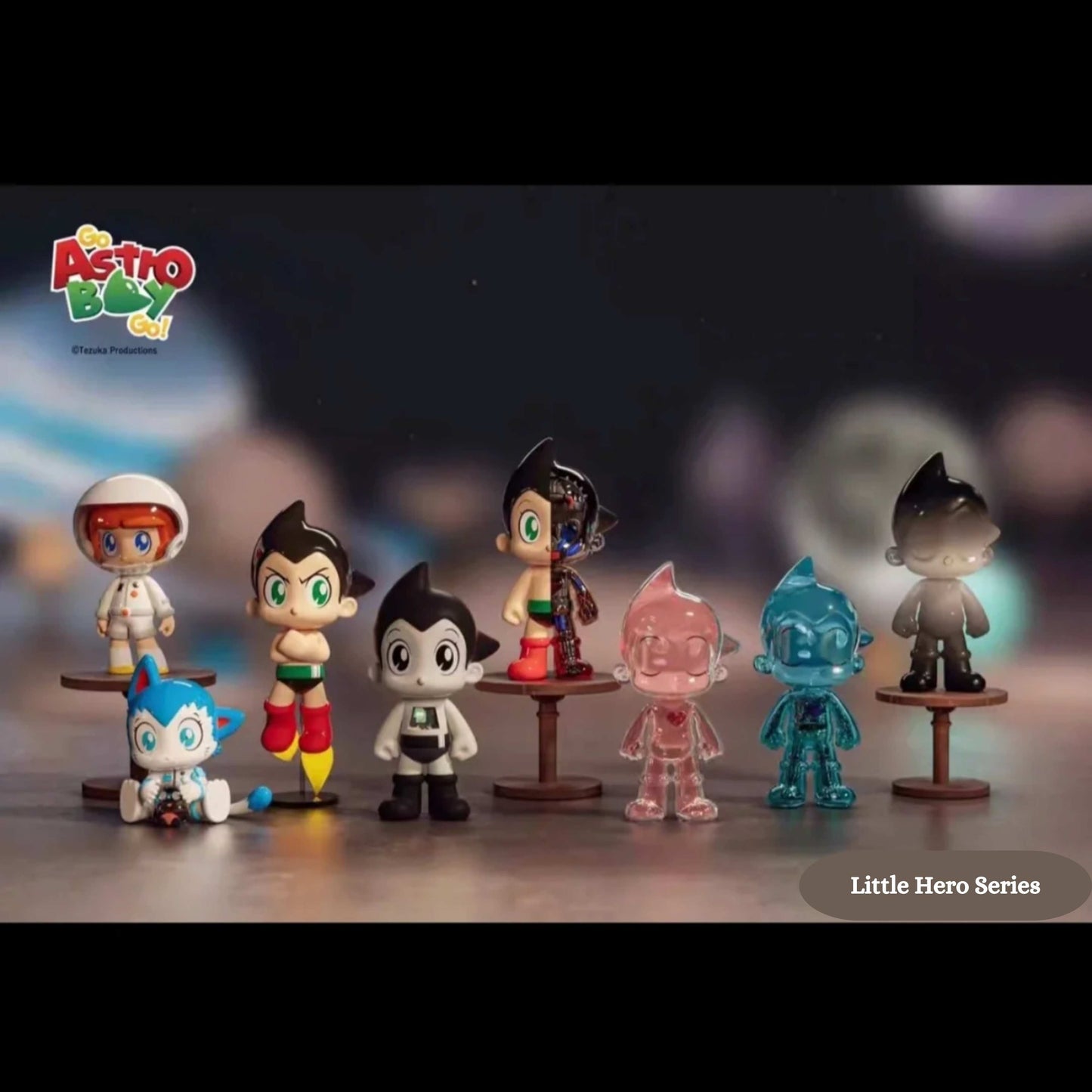 Top Toy Astro Boy: Go Astro Boy Go Little Hero Series Blind - Whole Set of 6