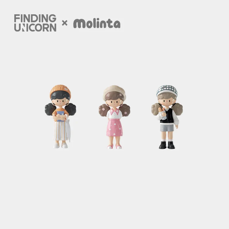 Finding Unicorn Molinta Spring City Wandering Series Blind Box- Whole Set of 10