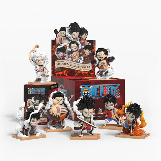 Mighty Jaxx Freeny's Dissectibles: One Piece Luffy Vol.6 Blind Box Figure-Whole set 6