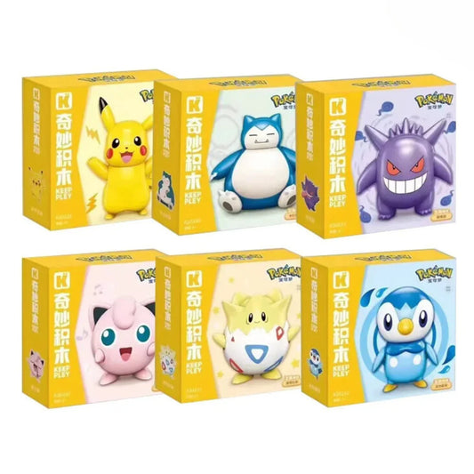 Keeppley X Pokémon Vivid Kuppy Building Blocks Sets