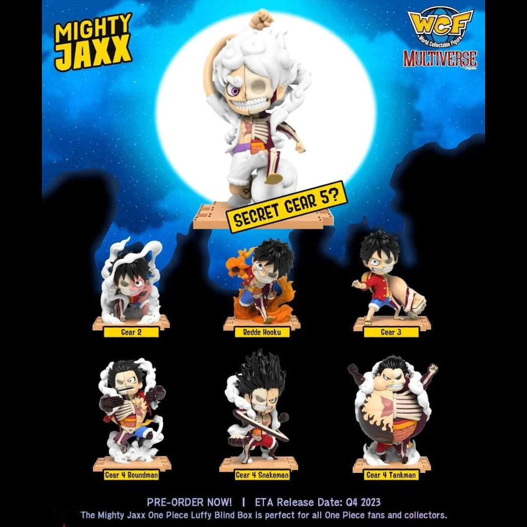 Mighty Jaxx Freeny's Dissectibles: One Piece Luffy Vol.6 Blind Box Figure-Whole set 6