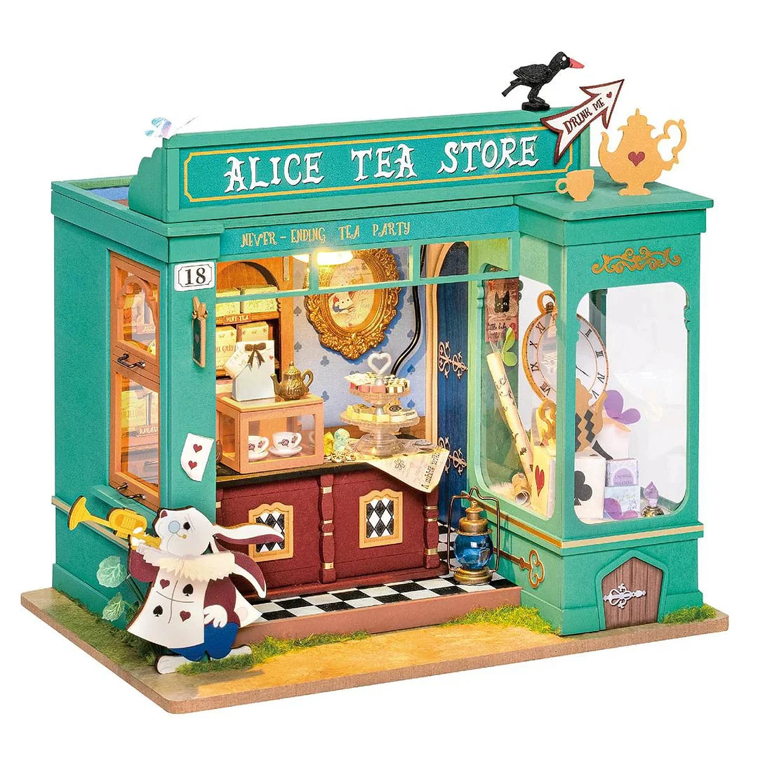 ROLIFE: ALICE'S TEA STORE DIY MINIATURE HOUSE KIT