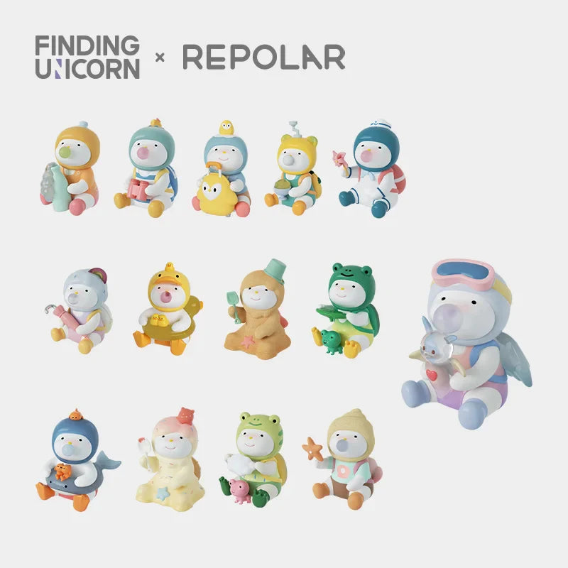 F.UN X Repolar Wonderful Summer Trip Series Blind Box - Whole Set of 10