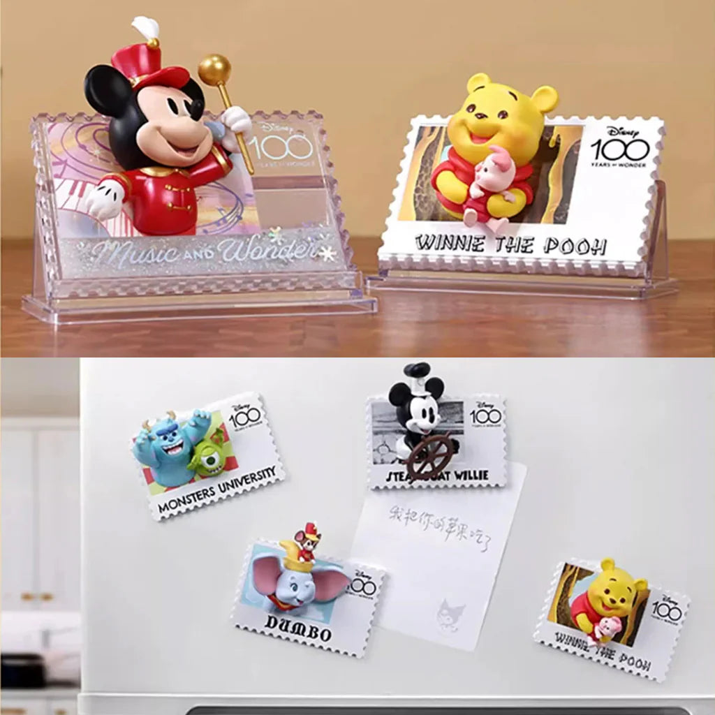 MINISO Disney 100th Anniversary Retro Stamp Series Blind Box-Whole set 6