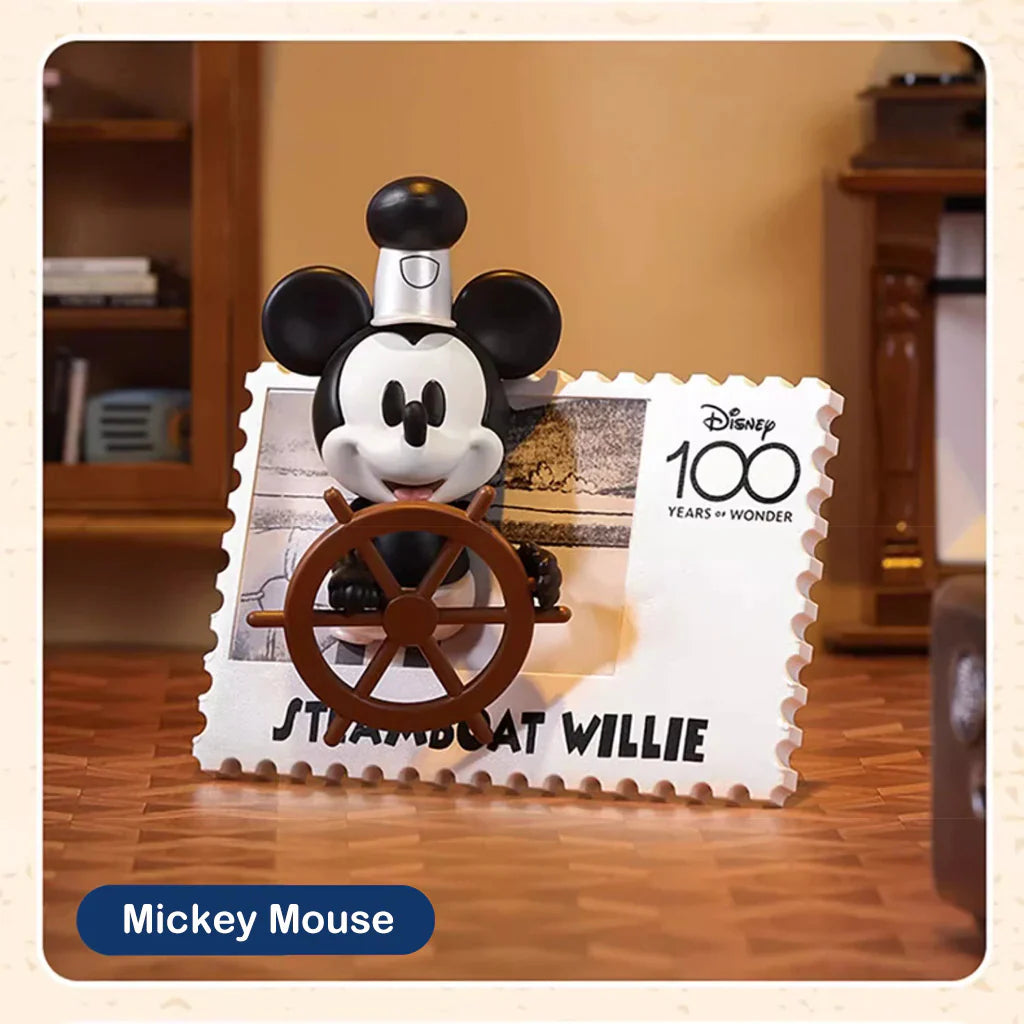 MINISO Disney 100th Anniversary Retro Stamp Series Blind Box-Whole set 6