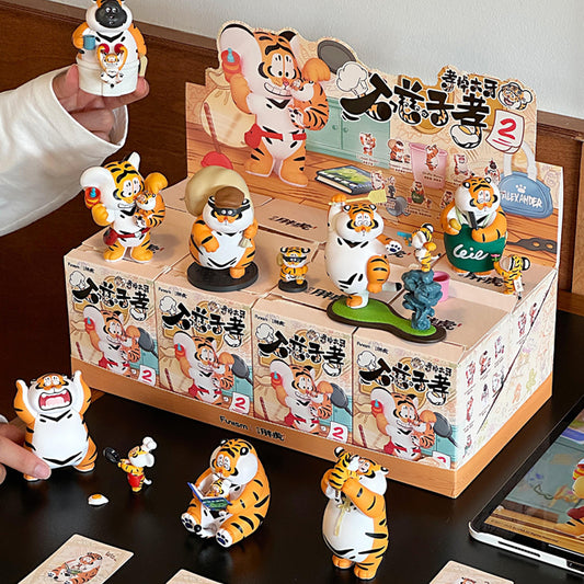 Panghu Fat Tiger Roaring Love Series 2 Blind Box Whole set of 8