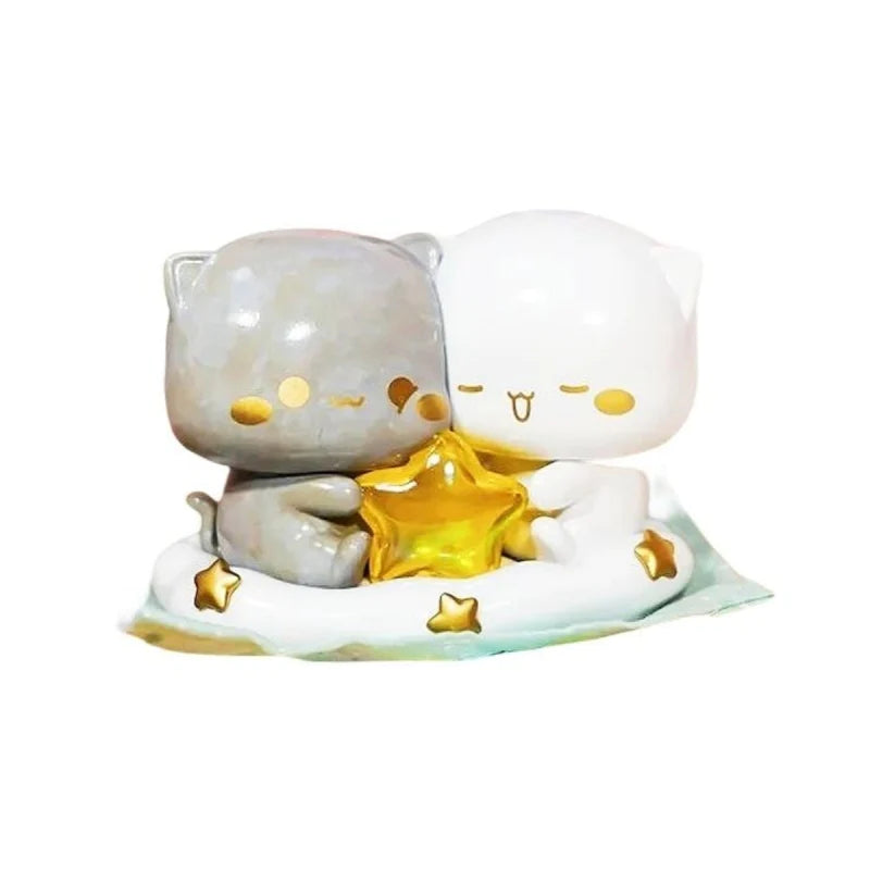 Top Toy: Mitao Cat Love is like a peach 4th Series Blind Box-Whole set 8