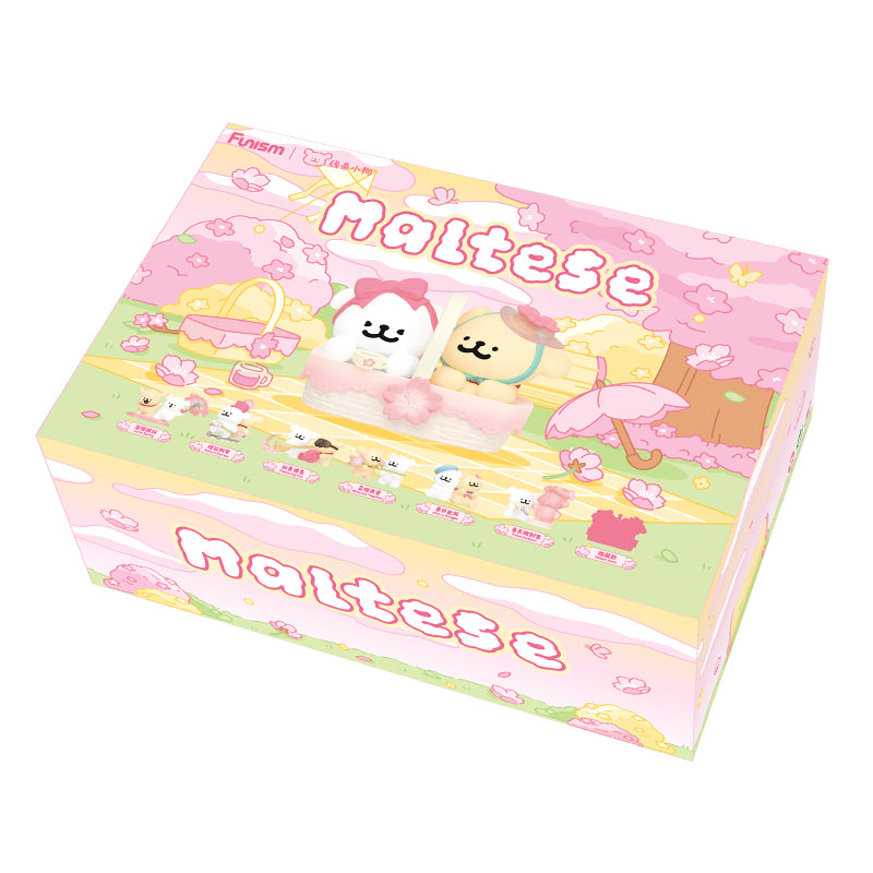 Maltese Cherry Blossoms Series Blind Box Whole set of 6