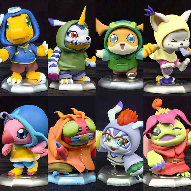 Digital Monster Adventure Costume Vol.3 Blind Box Figure - Whole Set of 8