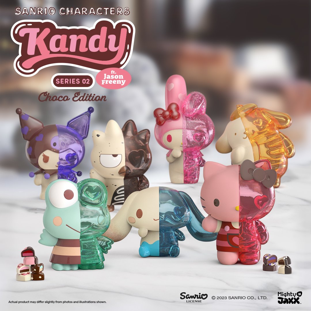 MJ Kandy x Sanrio ft.Jason Freeny Candy Series #2 Blind Box - Whole Set of 6