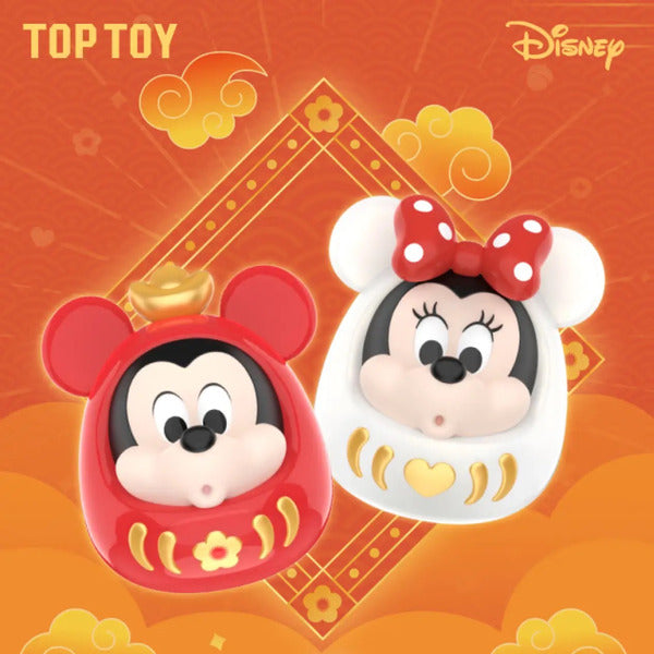 【NEW】Toptoy Disney Mickey Daruma Blind Box Whole Set of 6