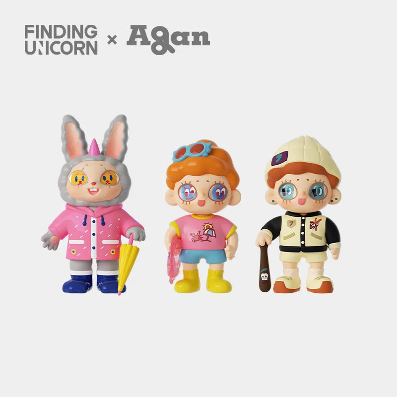 F.UN Agan Touchable City Series Blind Box- Whole Set of 12