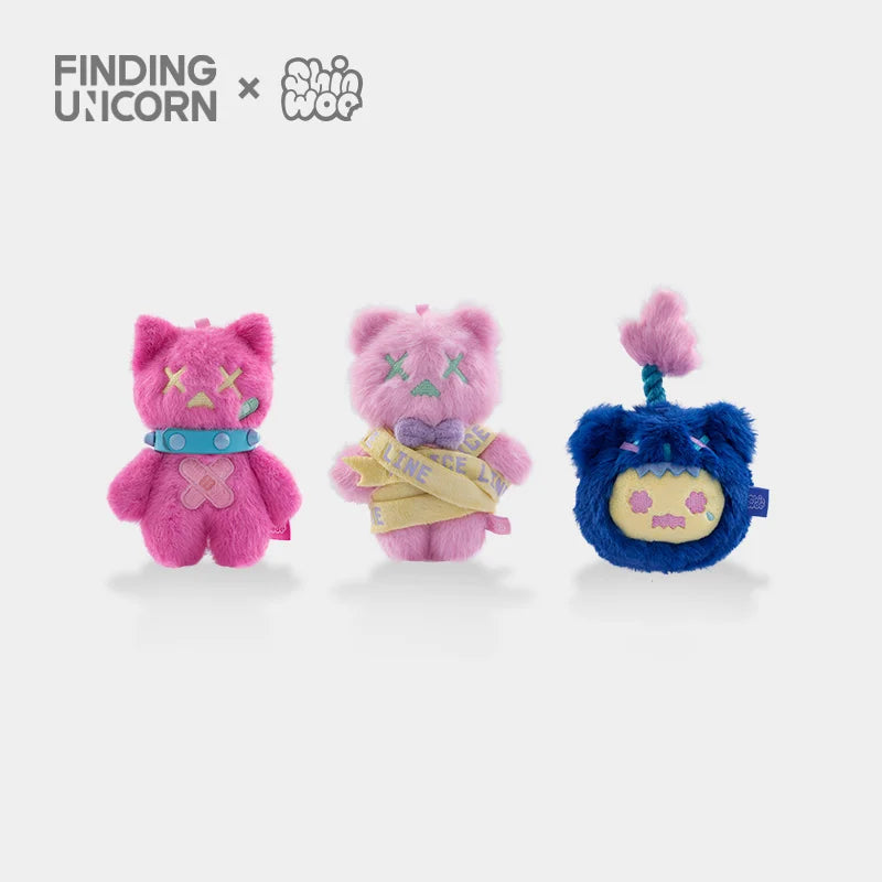 F.UN X ShinWoo Baddy Bear Town Series Plush Blind Box - Whole Set of 6