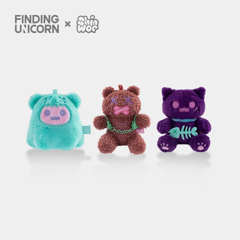 F.UN X ShinWoo Baddy Bear Town Series Plush Blind Box - Whole Set of 6