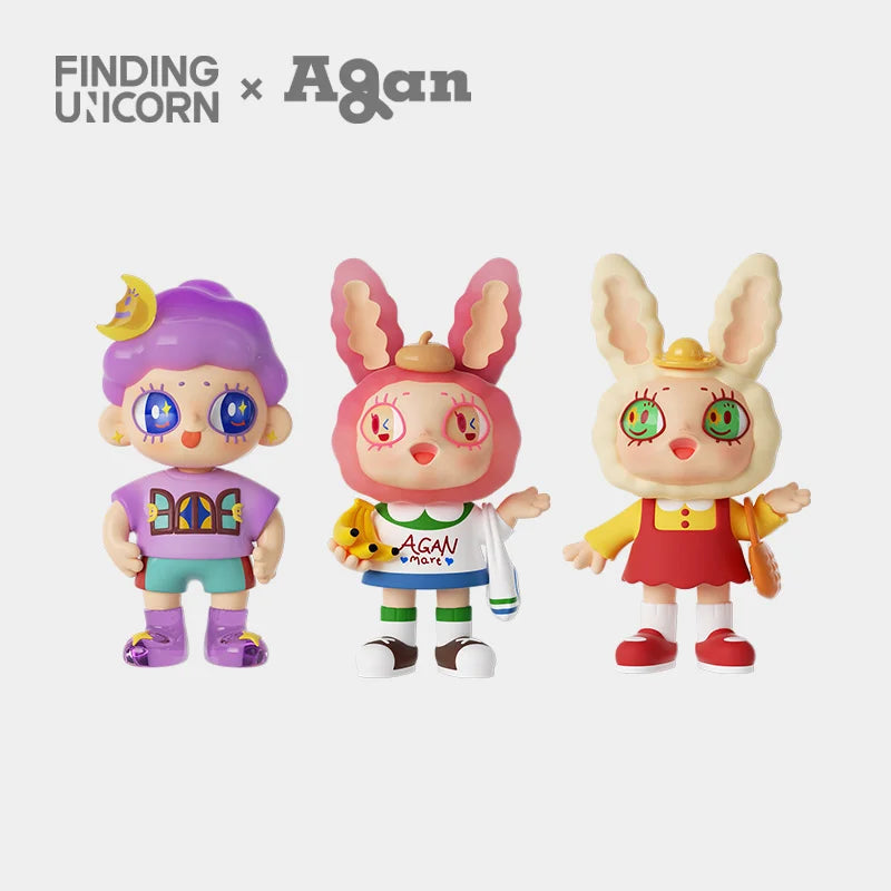 F.UN Agan Touchable City Series Blind Box- Whole Set of 12