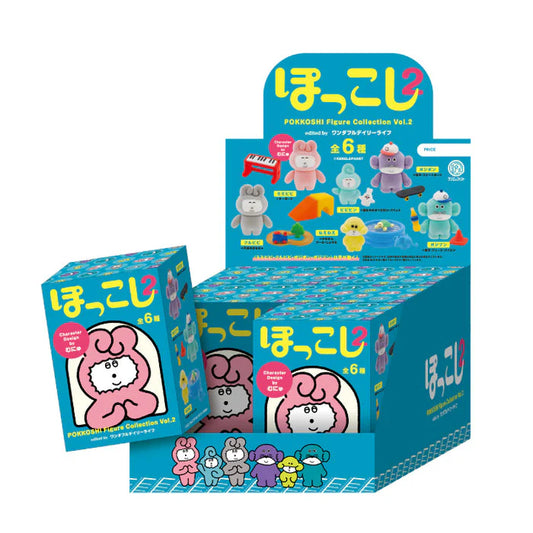 Kenelephant Pokkoshi Figure Collection Vol.2- Whole Set of 6