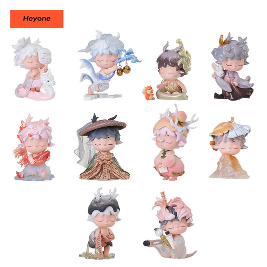 MIMI Neo Chinese Style The Poetry of Time in Four Seasons Series Blind Box Whole set of 10