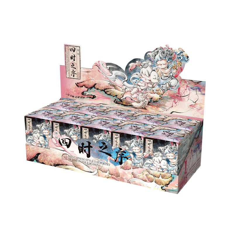 MIMI Neo Chinese Style The Poetry of Time in Four Seasons Series Blind Box Whole set of 10