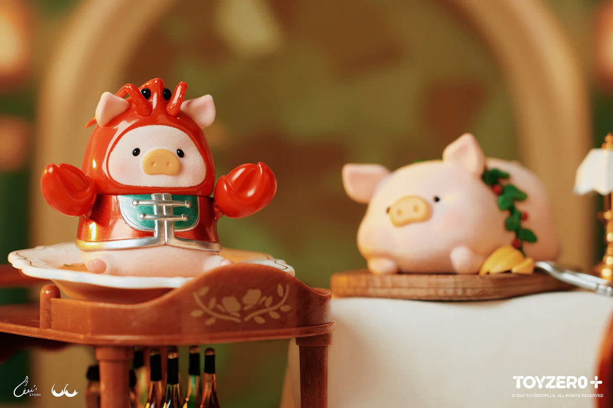 TOYZERO+ LULU PIGGY'S PIGCHELIN RESTAURANT SERIES BLIND BOX -Whole set 8