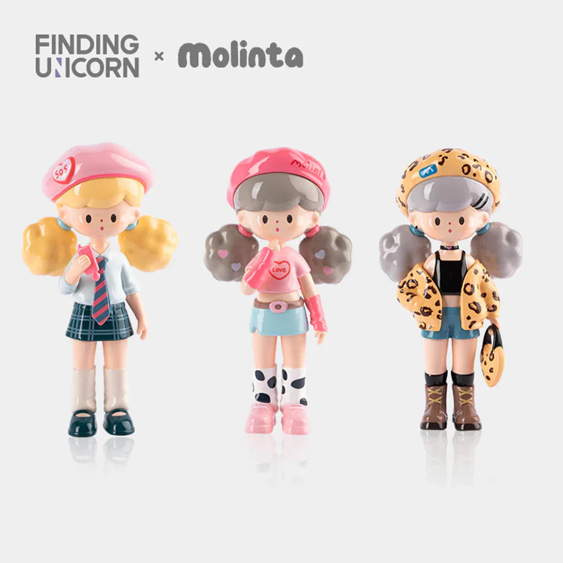 F.UN X Molinta Popcorn Sister Gossip Club Series Blind Box