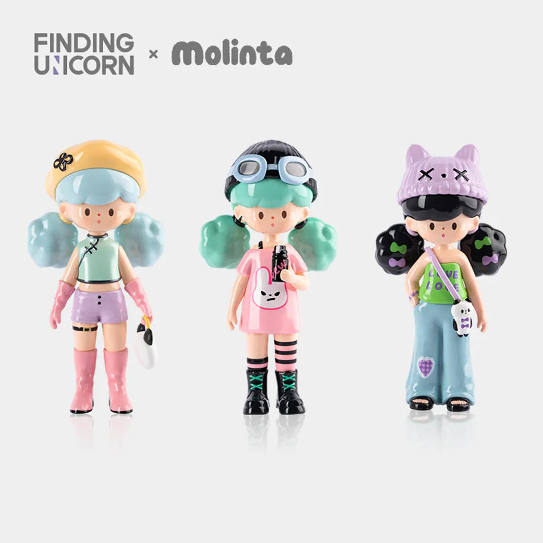 F.UN X Molinta Popcorn Sister Gossip Club Series Blind Box