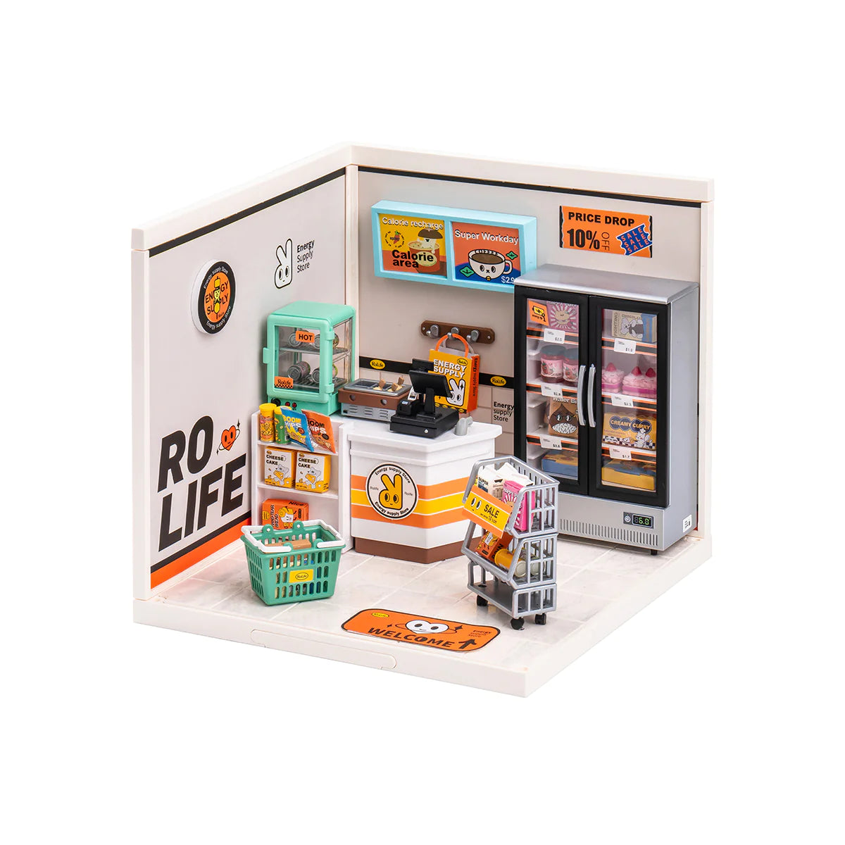 Rolife: Super Store Series Energy-Supply Store DIY Kit