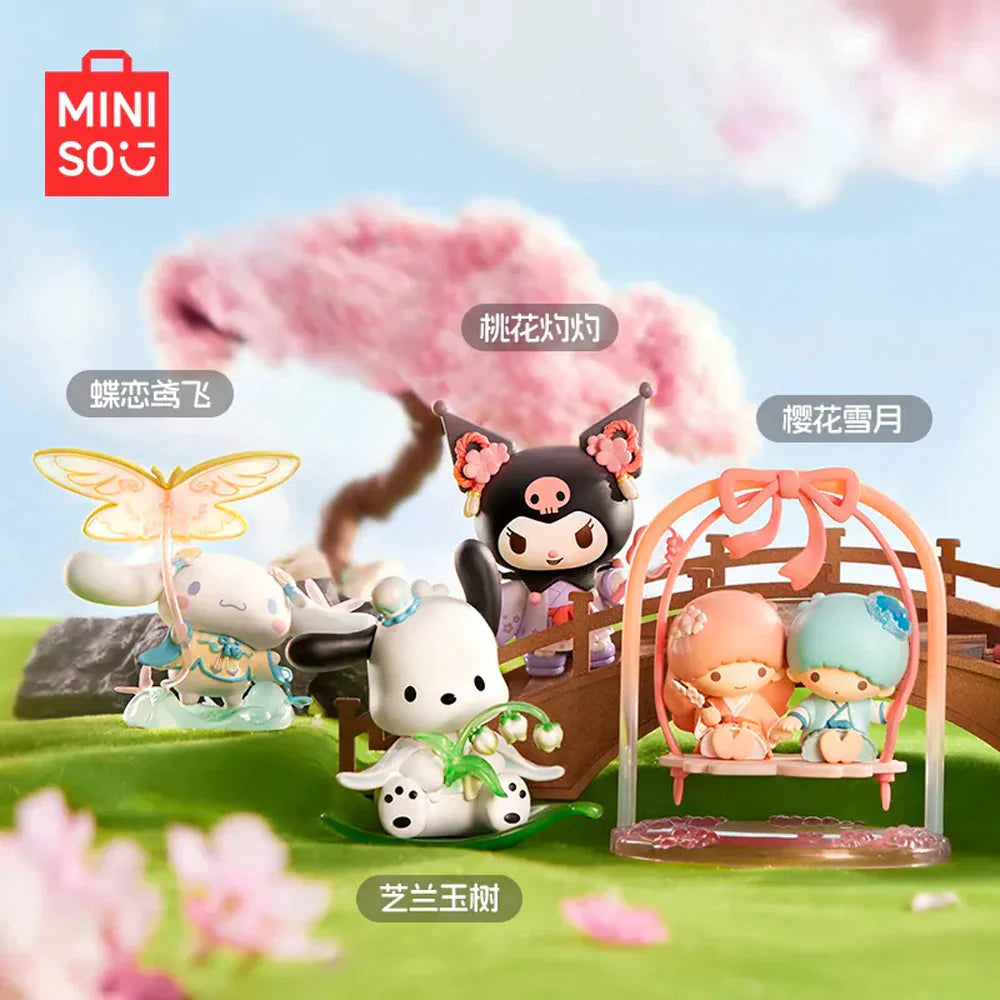 Miniso Sanrio Rhyme Flower Collection Blind Box-Whole set 6